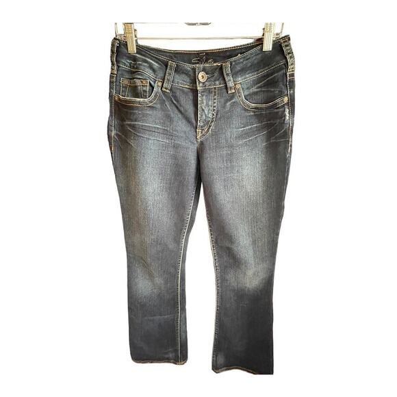 Silver Brand Jeans Suki Curvy Fit Mid Rise Bootcut Women's Size 29/33 - Picture 1 of 9